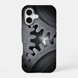 Steampunk Mechanical Interlocking Gears iPhone 16 Case