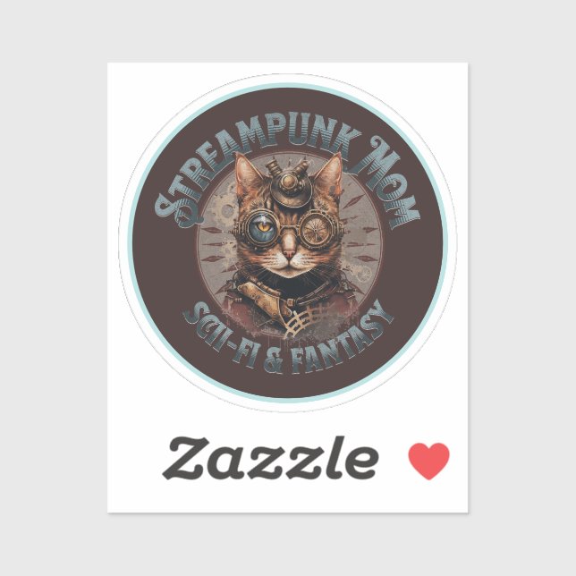 Steampunk Mom Cat (Sheet)