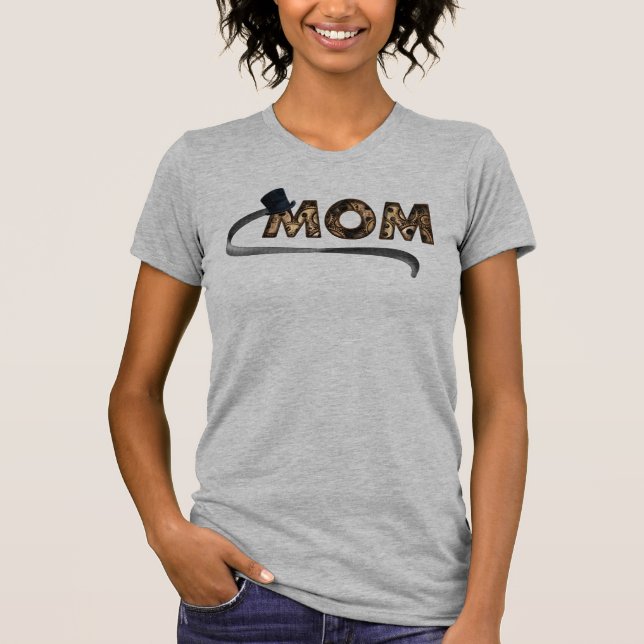 Steampunk Mom Gears and Top Hat (Front)