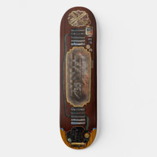 Steampunk - Motorized Skateboard