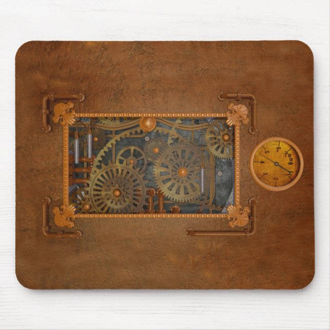 Steampunk Mouse Pad (Front)