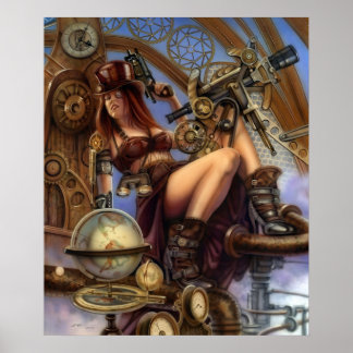 Steampunk Navigator Poster! Poster