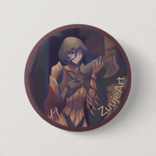 Steampunk night 2 inch round button