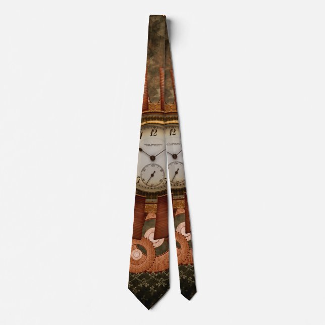 Steampunk, noble design tie (Front)