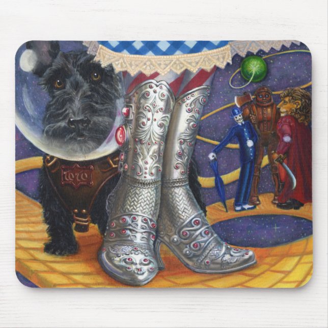 Steampunk Oz Mousepad (Front)