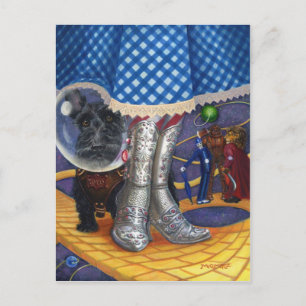Steampunk Oz Postcard