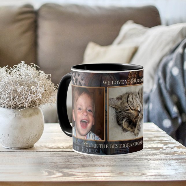 Steampunk Papa ou grand-père Photo Mug (Créateur téléchargé)