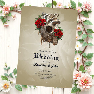 Steampunk Passion, the mechanical Heart of Love.  Invitation