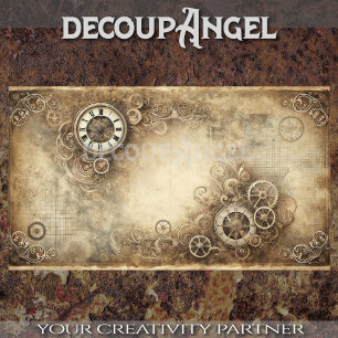 Steampunk Patina #2 Tissue Paper