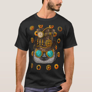 Steampunk Penguin Medieval Victorian Steam Powered T-Shirt