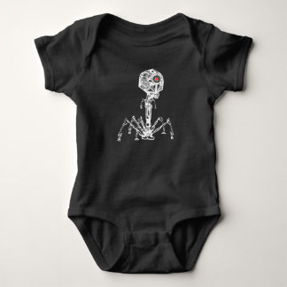 Steampunk Phage Baby Bodysuit