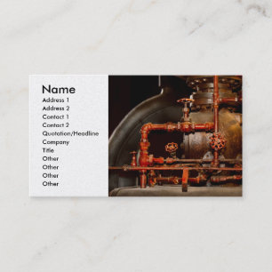 Steampunk - Pipe dreams Business Card