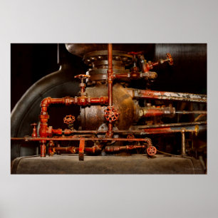 Steampunk - Pipe dreams Poster