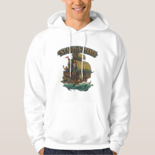 Steampunk Pirate Mechanical Corsai Victorian Cogwo Hoodie