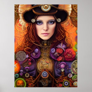 Steampunk Pirate Poster