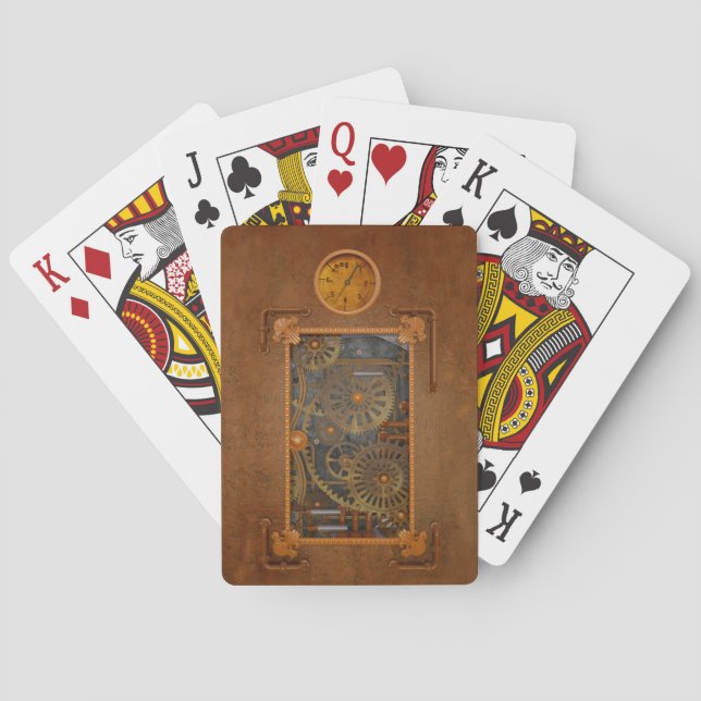 Steampunk Playing Cards (Back)