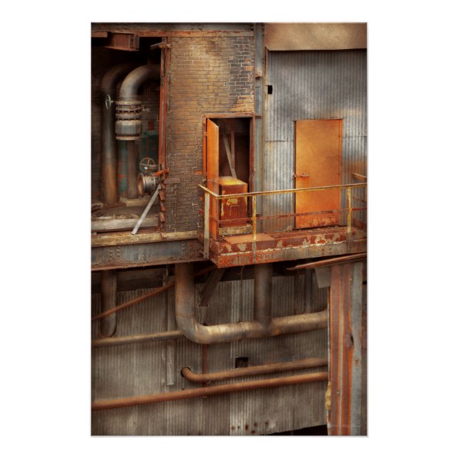 Steampunk - Plumbing - Plumbers dilema Poster (Front)