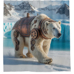 Steampunk Polar Bear Warrior
