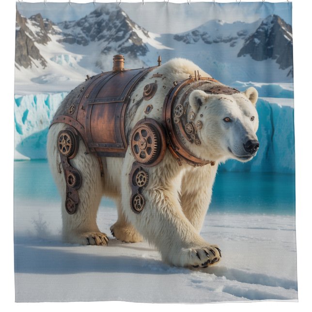 Steampunk Polar Bear Warrior (Front)