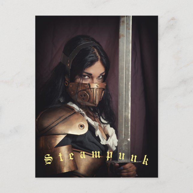 Steampunk Postcard (Front)