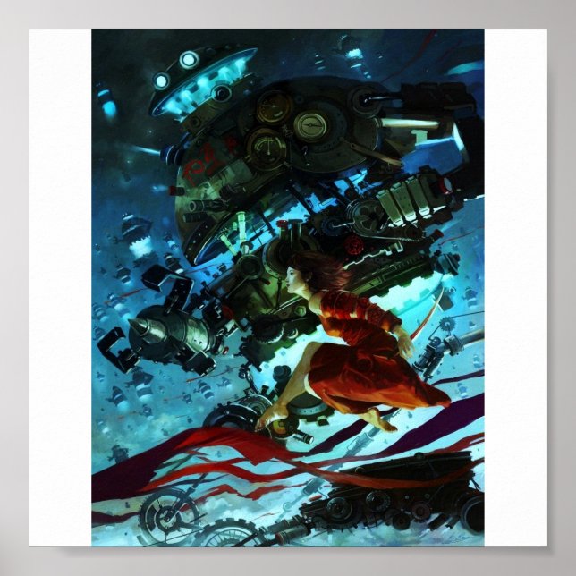 steampunk poster (Front)