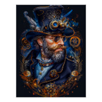 Steampunk Poster Design