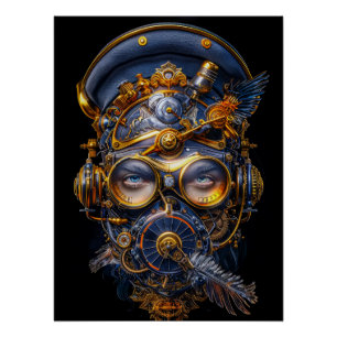 Steampunk Poster Design