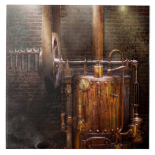 Steampunk - Powering the modern home Tile