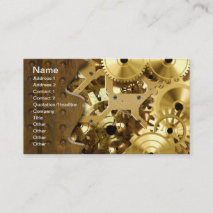 Steampunk radical 3 cartes de visite