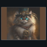 Steampunk Ragdoll Cat Tissue Paper<br><div class="desc">This is an AI image I created using Midjourney.</div>