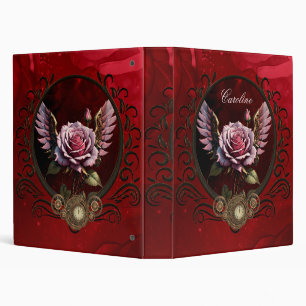 Steampunk rose binder