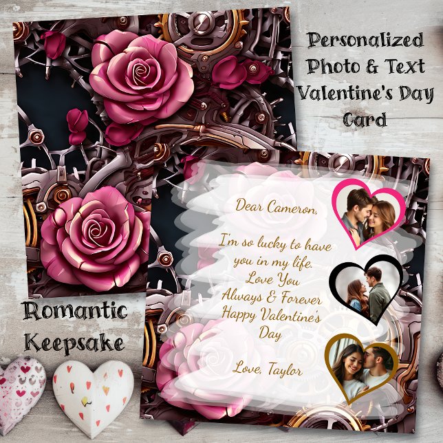 Steampunk Rose Valentine's Day Modèle photo (Créateur téléchargé)