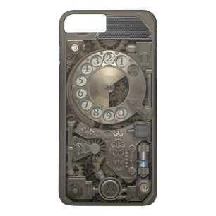 Steampunk Rotary Metal Dial Phone. Case-Mate iPhone Case