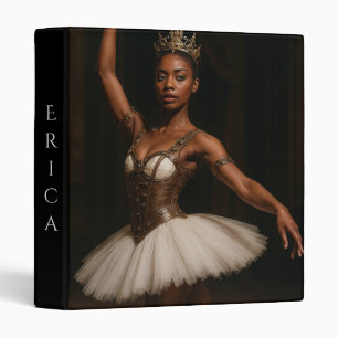 Steampunk Royal Ballerina Elegant Fantasy Binder