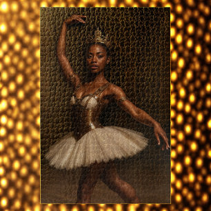 Steampunk Royal Ballerina Elegant Fantasy Jigsaw Puzzle
