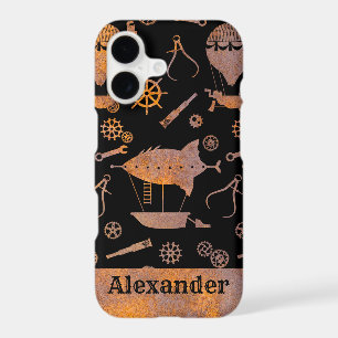 Steampunk Rusty Airships Theme Custom Name