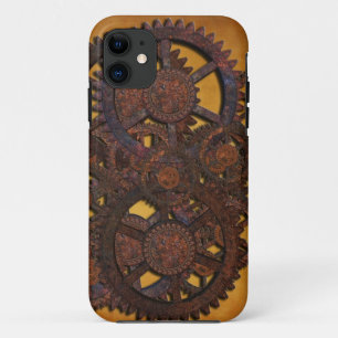 Steampunk Rusty Gears iPhone 11 Case