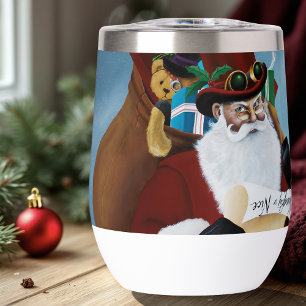 Steampunk Santa Victorian Christmas Fantasy Art