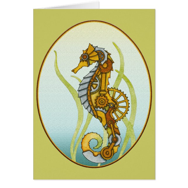 Steampunk Seahorse (Front)