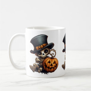Steampunk Skeleton Mug