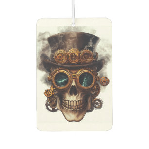 Steampunk Skull Engine Air Freshener