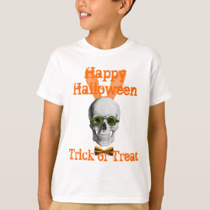 Steampunk skull Halloween trick or treat T-Shirt