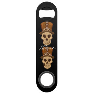 Steampunk Skull in Top Hat Thunder_Cove Bar Key