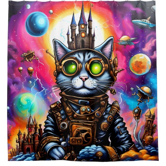 Steampunk Space Cat I (Front)