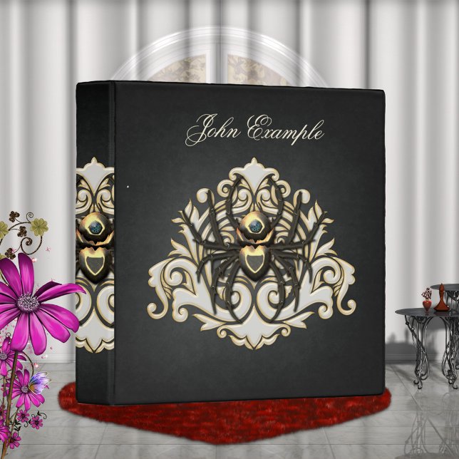steampunk spider binder (Steampunk spider)