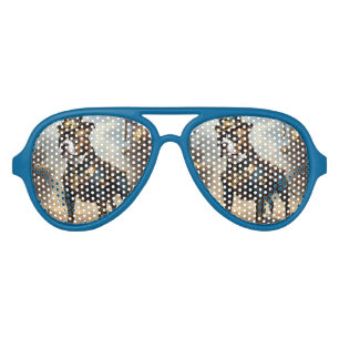 Steampunk Staffordshire Bull Terrier, Aviator Sunglasses