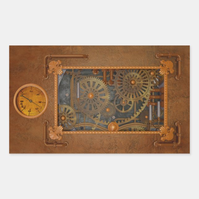Steampunk Sticker (Front)