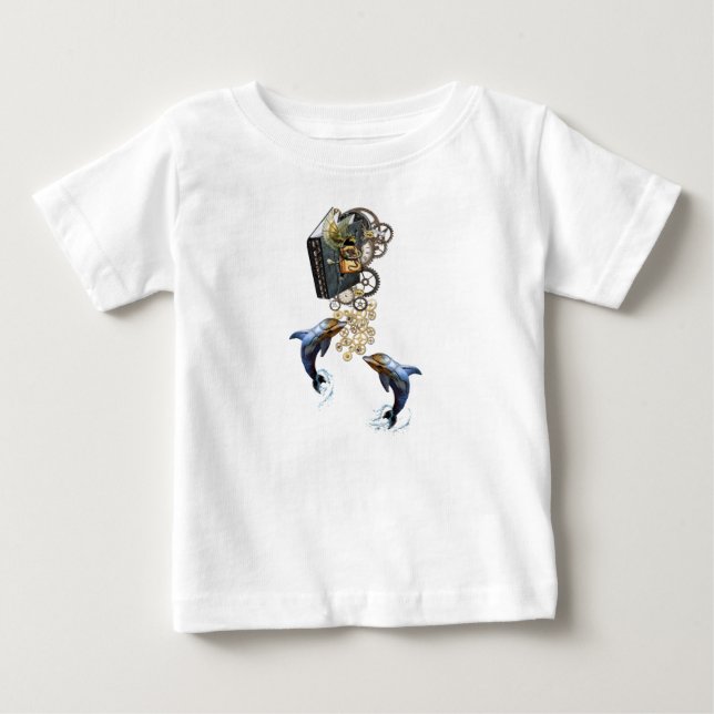 Steampunk-story telling shirt design (Front)