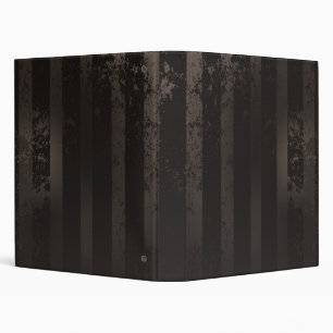 Steampunk striped brown background binder