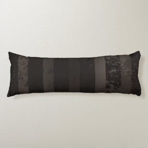 Steampunk striped brown background body pillow